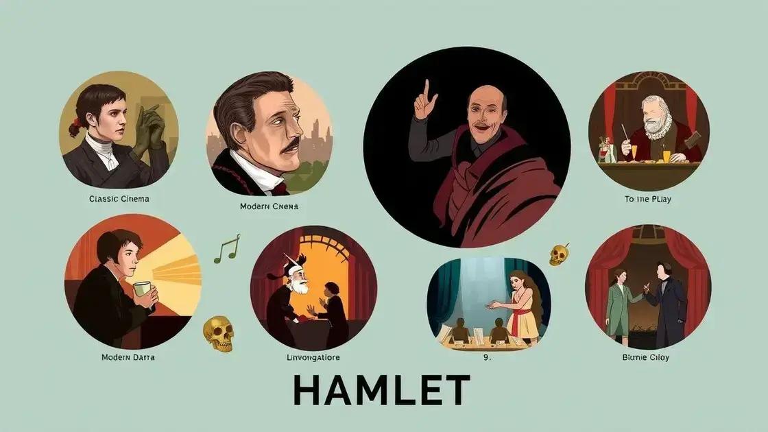 Interpretações cinematográficas e teatrais de Hamlet Interpretações cinematográficas e teatrais de Hamlet
