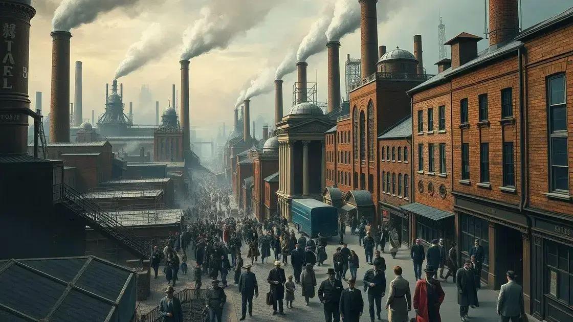 O impacto social da revolução industrial O impacto social da revolução industrial