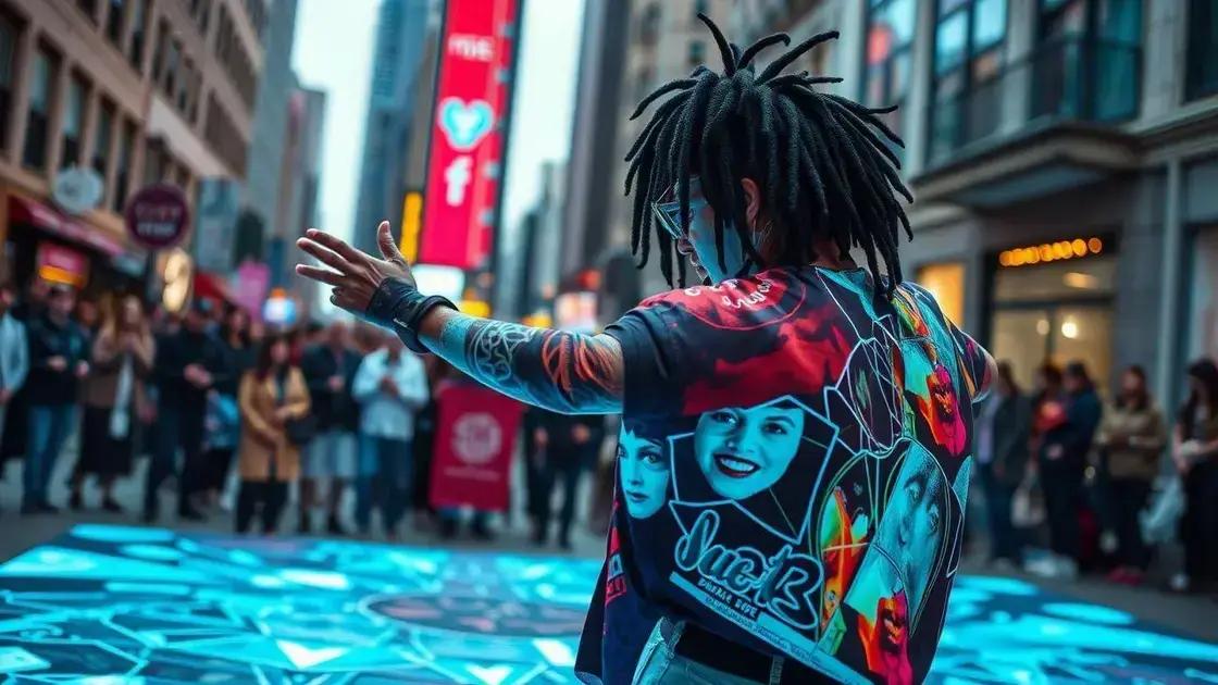 Técnicas inovadoras em performances artísticas