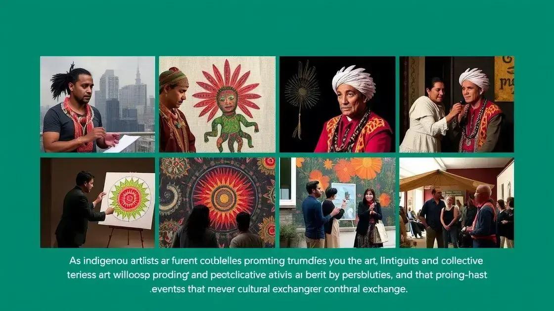 Artistas e coletivos que promovem a arte indígena