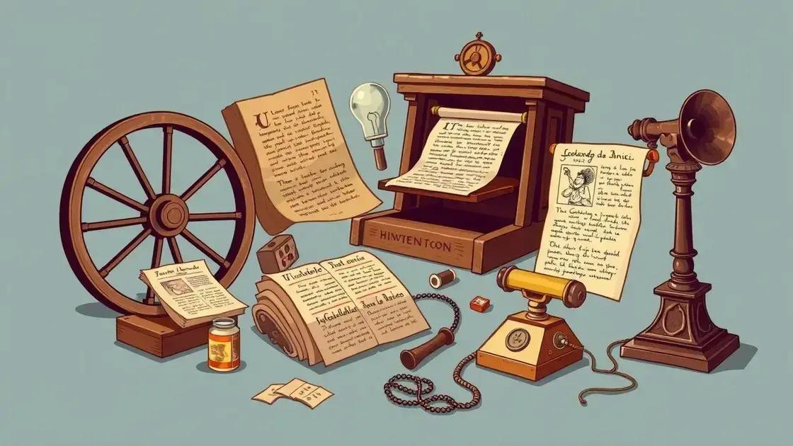 Mistérios de invenções e suas origens