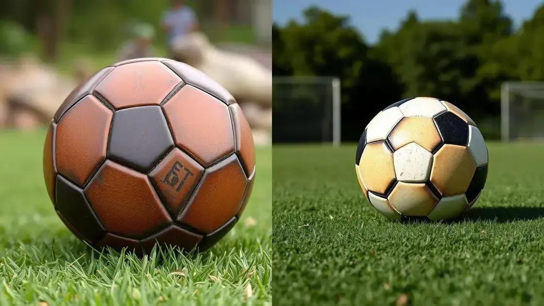 A história por trás do formato das bolas de futebol