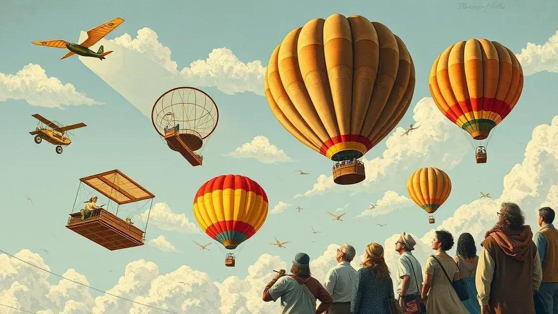 O sonho da humanidade de voar O sonho da humanidade de voar