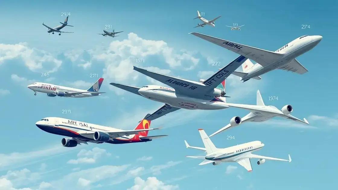 Desenvolvimento da aviação comercial Desenvolvimento da aviação comercial