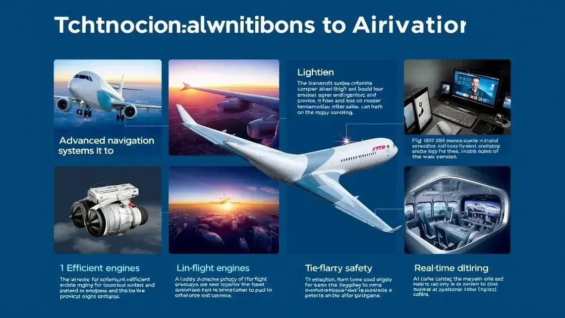 Contribuições tecnológicas na aviação Contribuições tecnológicas na aviação