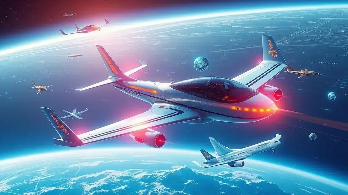 O futuro da aviação e novas fronteiras O futuro da aviação e novas fronteiras