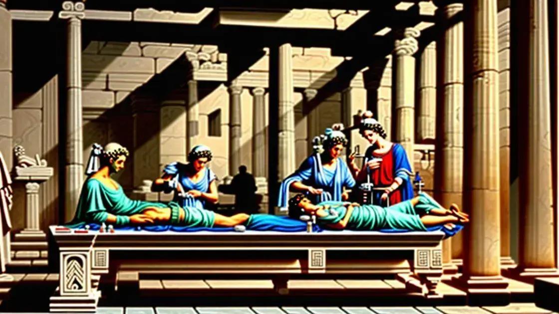 Práticas de cura na Grécia e Roma Práticas de cura na Grécia e Roma