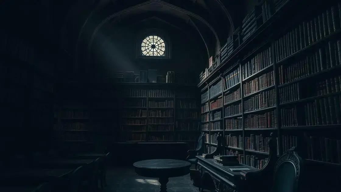 O Fascínio pelo Macabro: Como a Literatura Gótica Permanece Atual