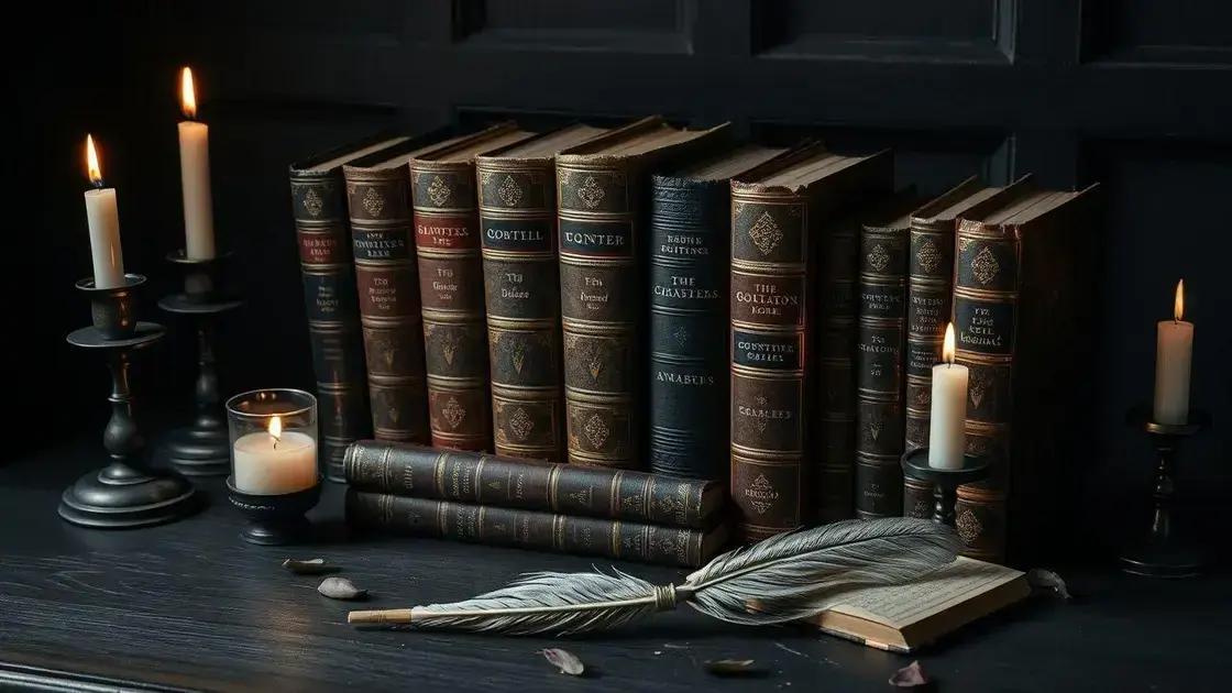 Principais autores do gênero gótico