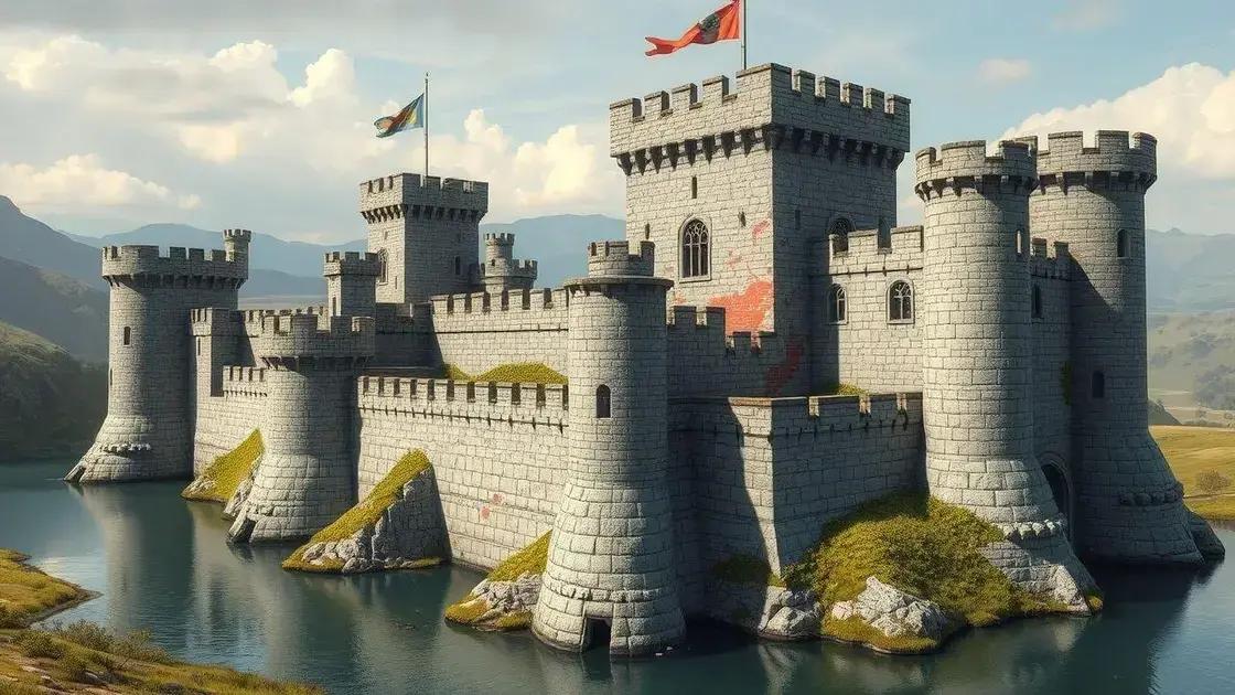 Arquitetura e design dos castelos