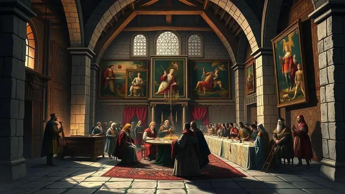 Aspectos culturais e sociais dos castelos