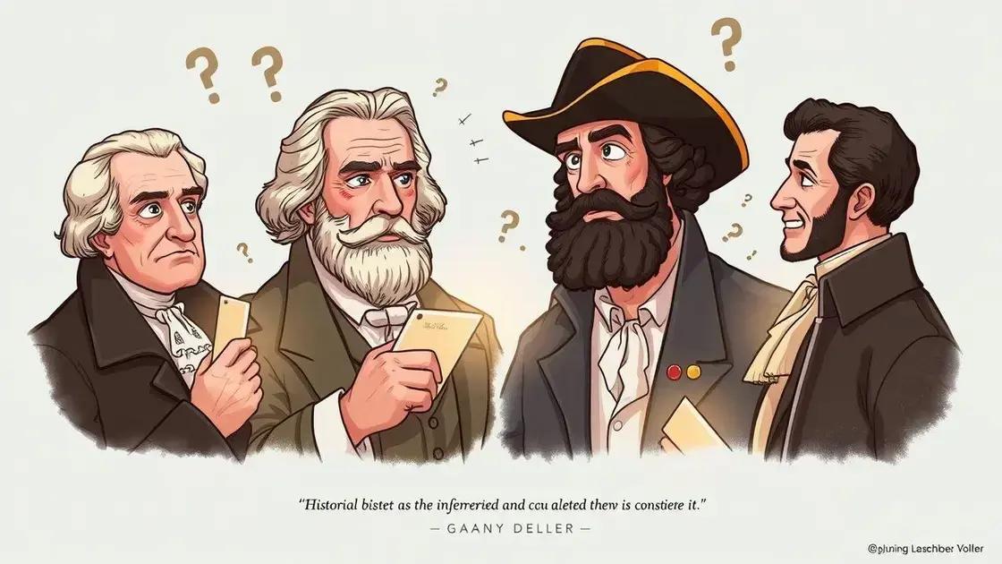 O que são coincidências na história?