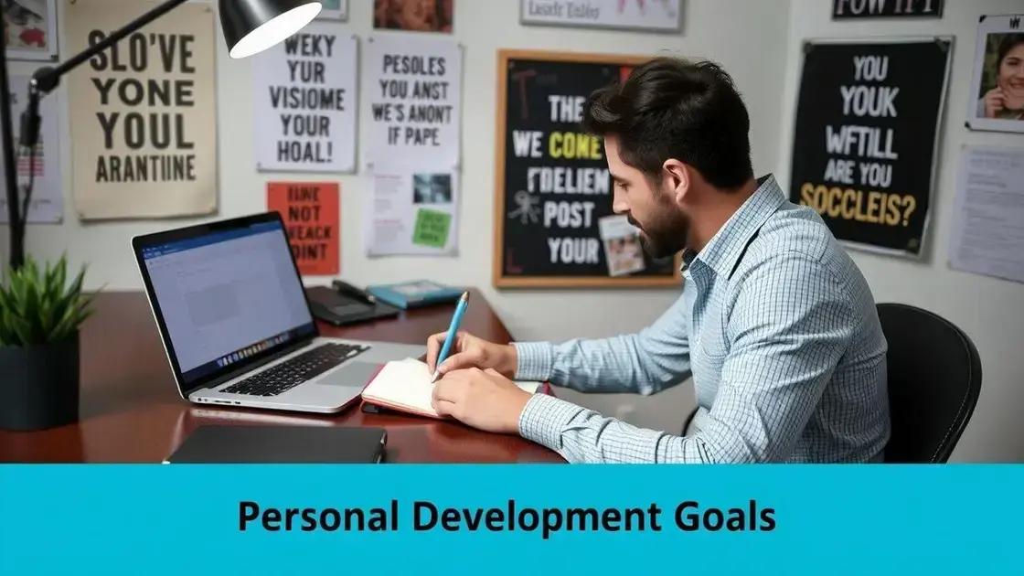 definindo metas de desenvolvimento pessoal definindo metas de desenvolvimento pessoal