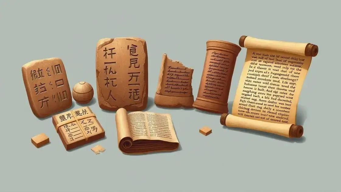 A Fascinante História da Evolução da Escrita Que Mudou a Humanidade