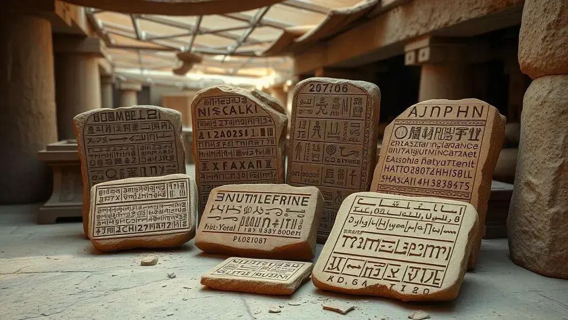 Desenvolvimento dos sistemas de escrita