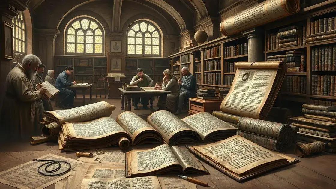 Importância da escrita na preservação da história