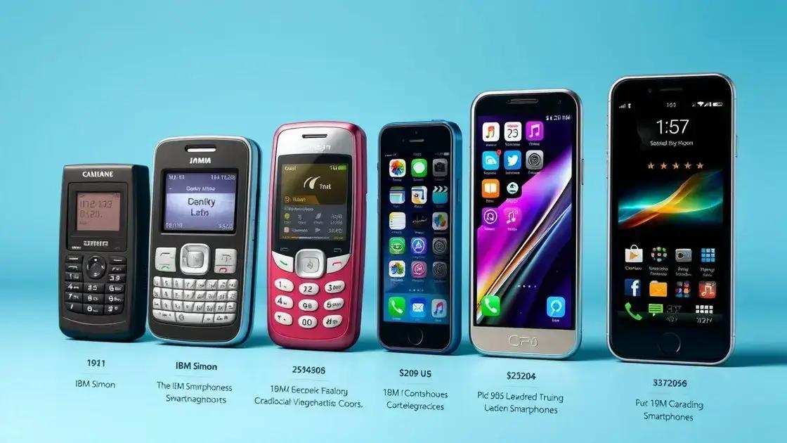 A evolução dos smartphones e seu impacto