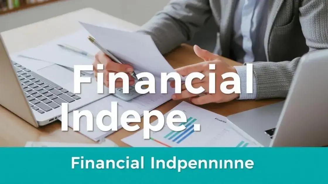 O que é autonomia financeira? O que é autonomia financeira?