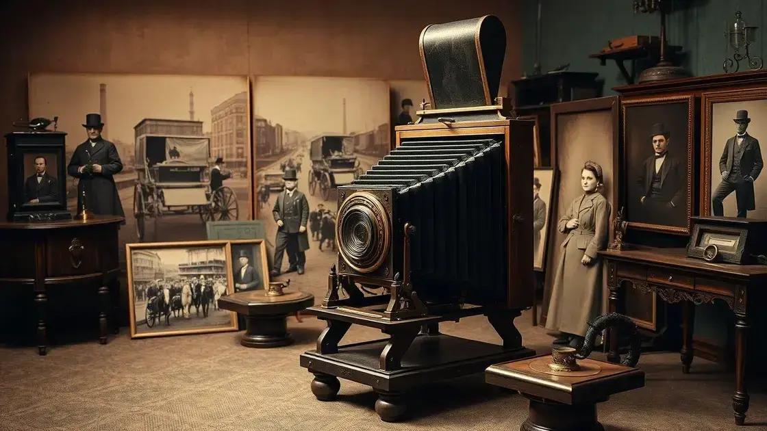 A fotografia no século XIX: inovações e movimentos