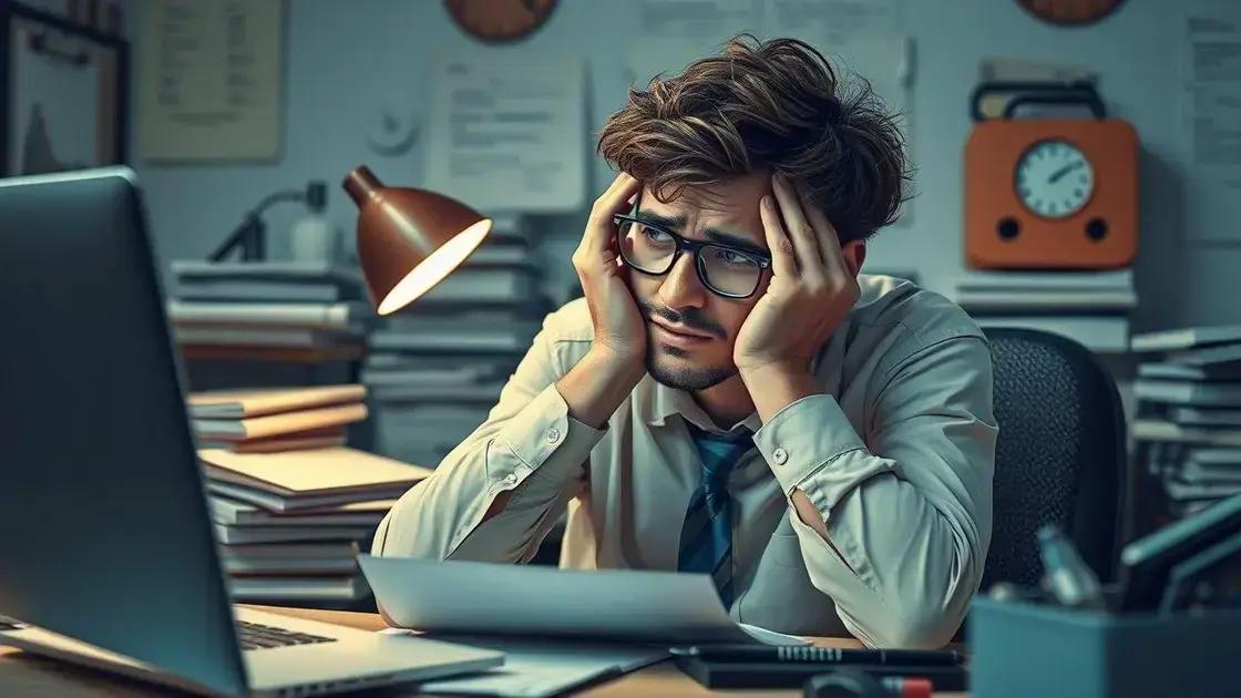 Burnout no Trabalho: Como Identificar e Evitar Antes Que Seja Tarde