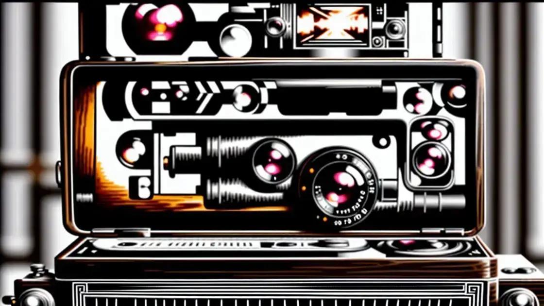 Evolução técnica: de filmes a digitais