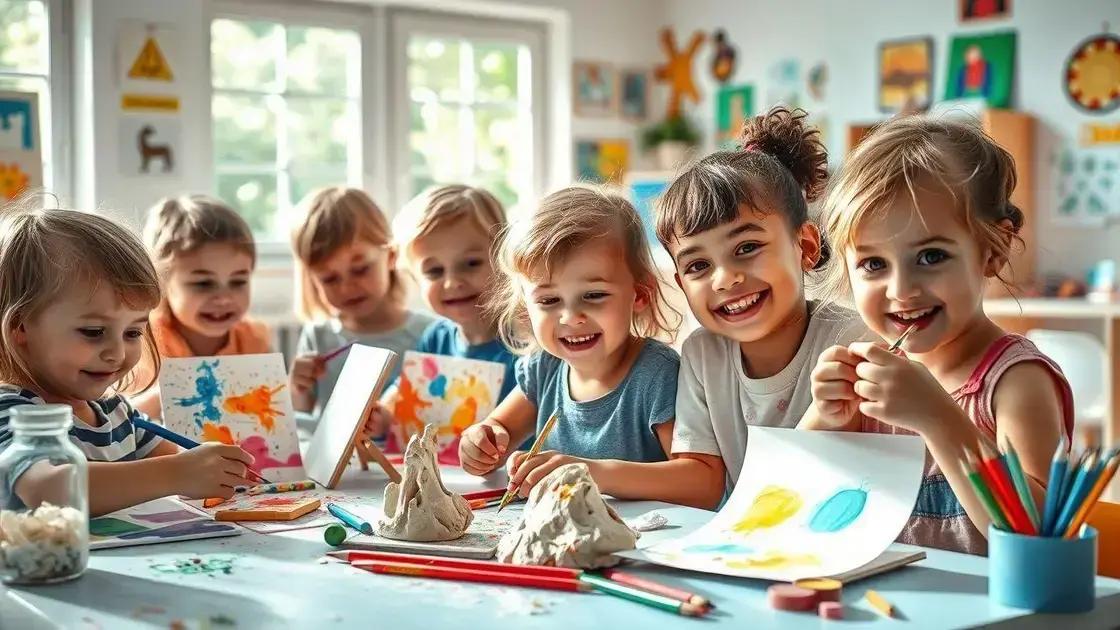 O impacto da arte no desenvolvimento cognitivo