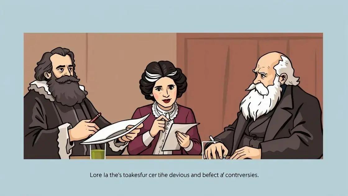 Como grandes cientistas enfrentaram suas controvérsias