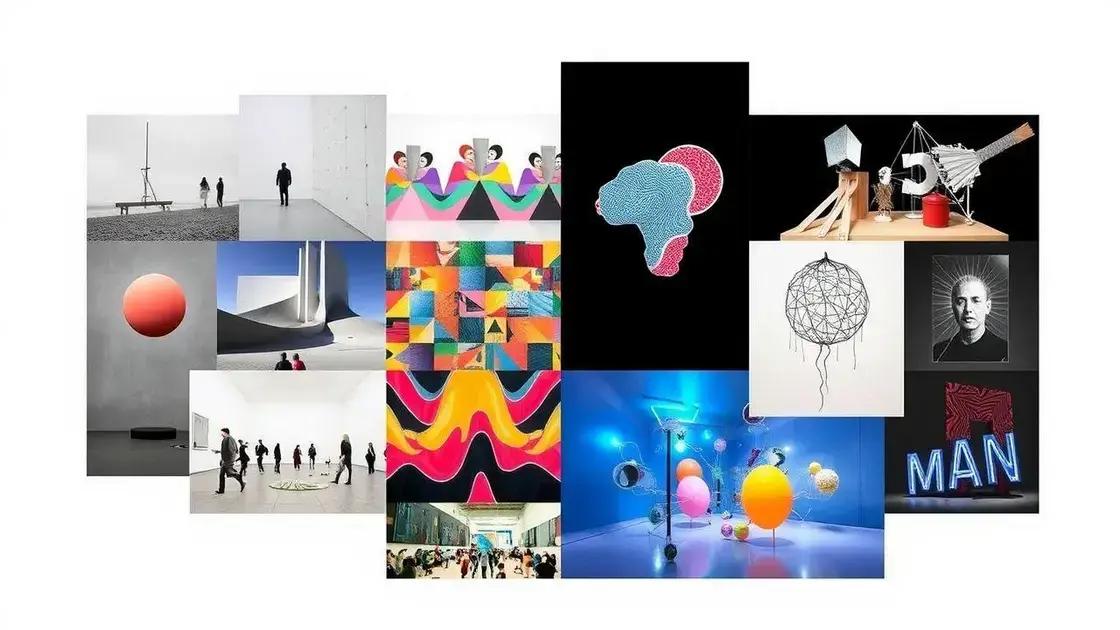 Principais movimentos da arte contemporânea