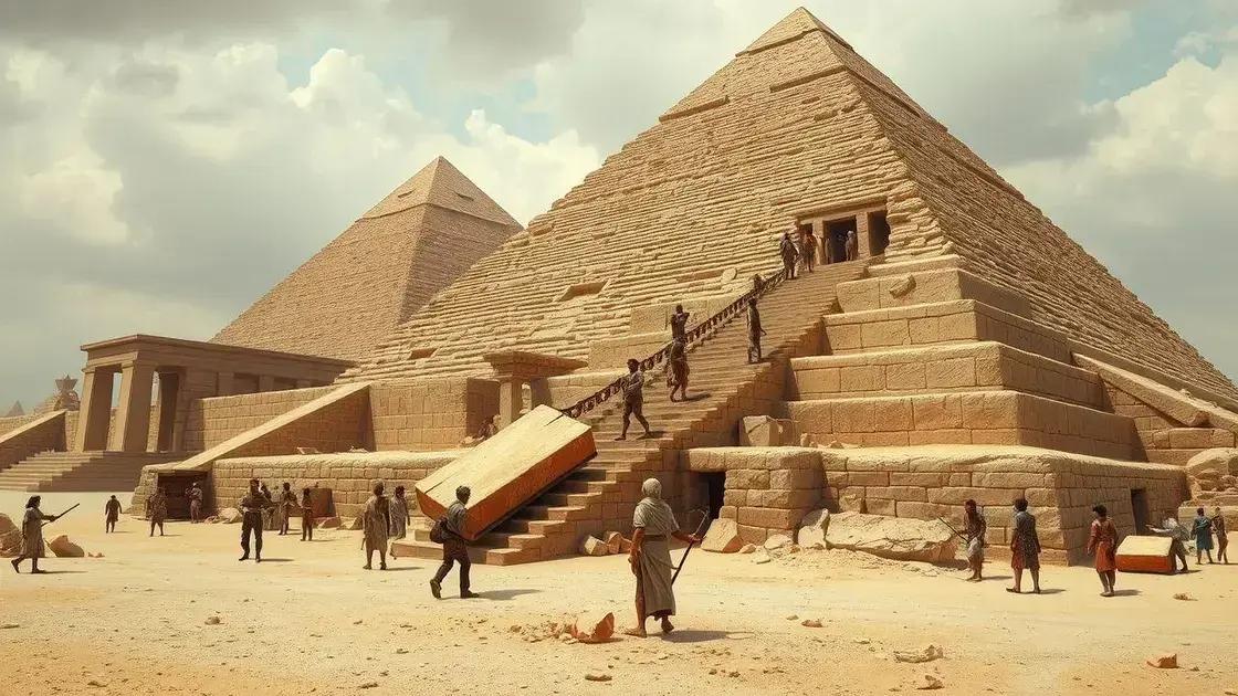 Como as pirâmides foram construídas?