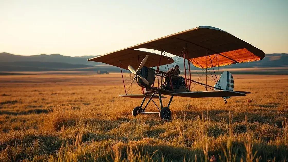 Os primeiros experimentos e invenções no campo da aviação Os primeiros experimentos e invenções no campo da aviação