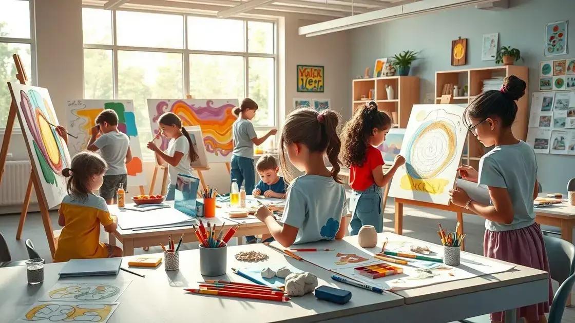 A integração da arte no currículo escolar