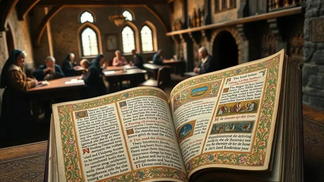 Impacto cultural dos manuscritos iluminados