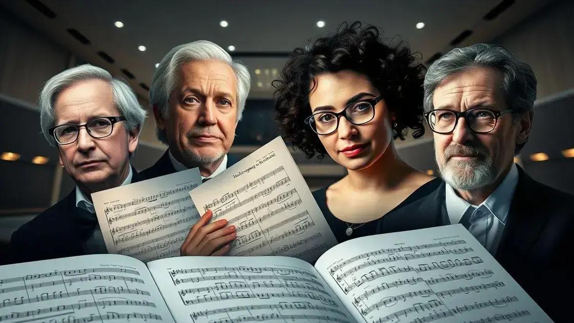 Principais compositores desse estilo