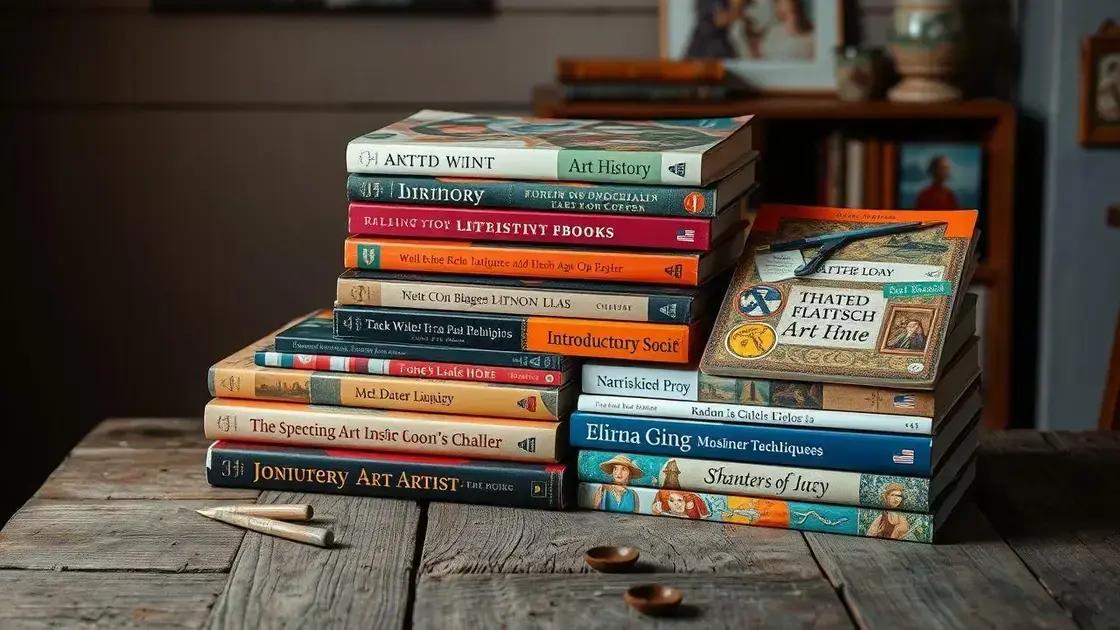 Os melhores livros de arte para iniciantes