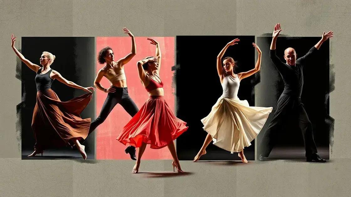 Principais coreógrafos e suas obras influentes