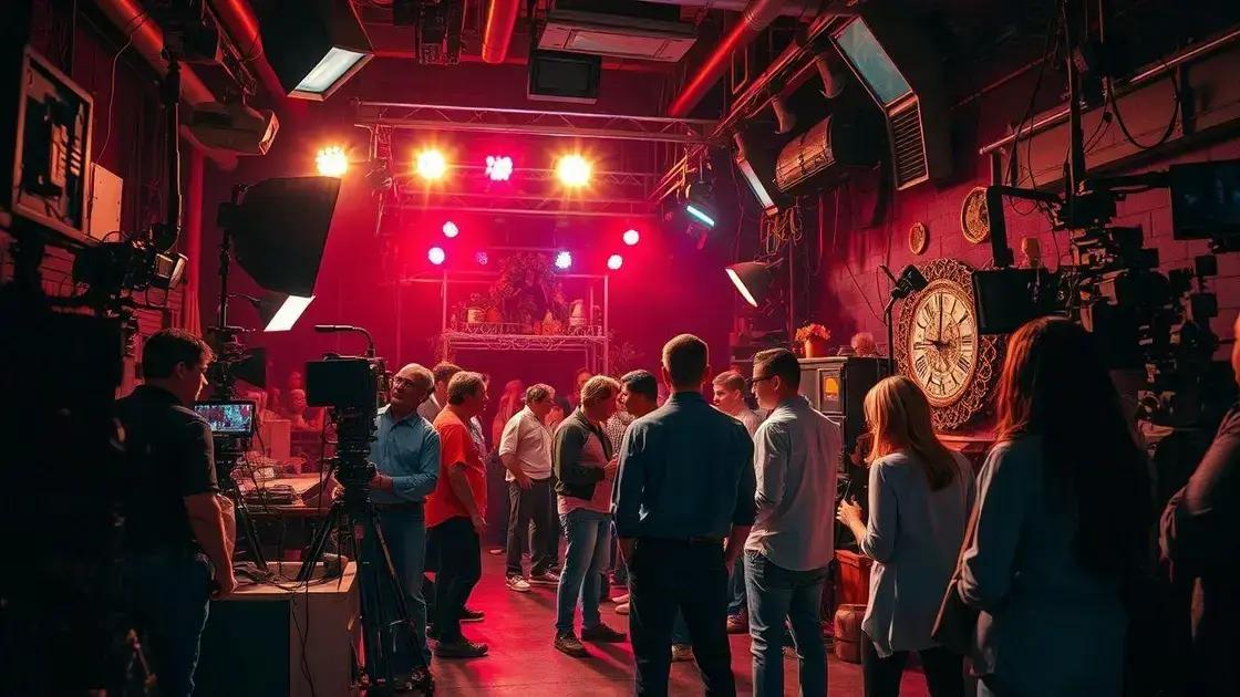 As histórias por trás das câmeras