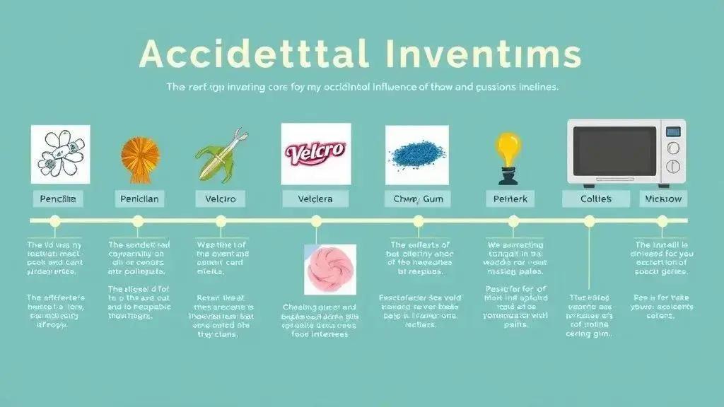 Eventos históricos influenciados por invenções acidentais