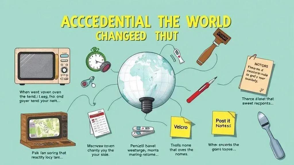 Invenções acidentais que mudaram o mundo