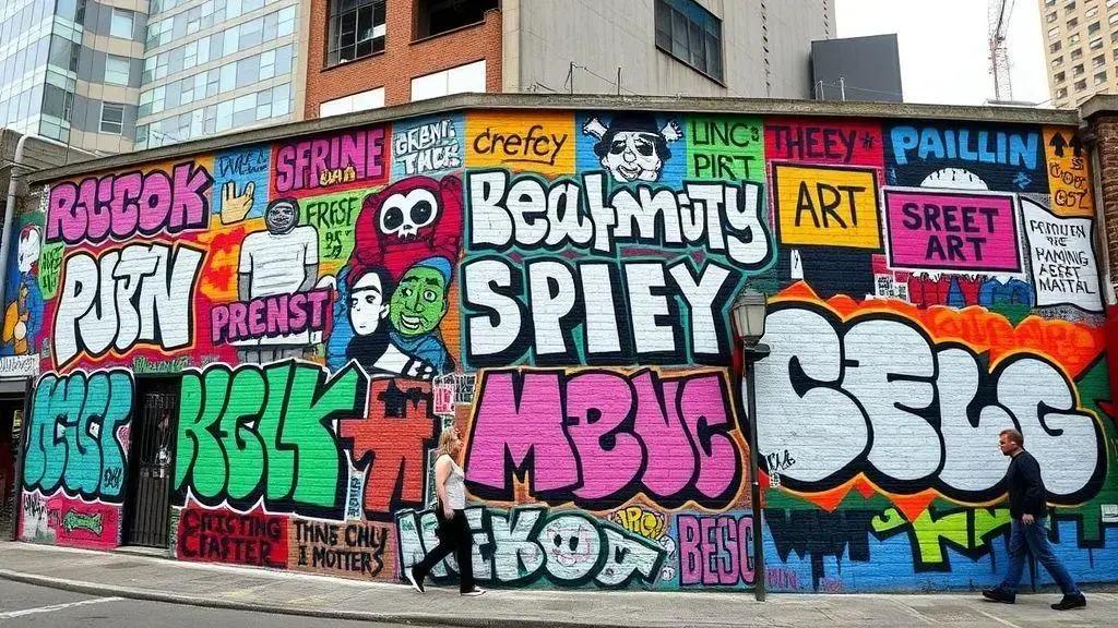 Principais movimentos de arte urbana