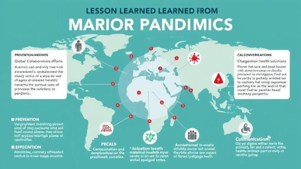 Lições aprendidas com as grandes pandemias