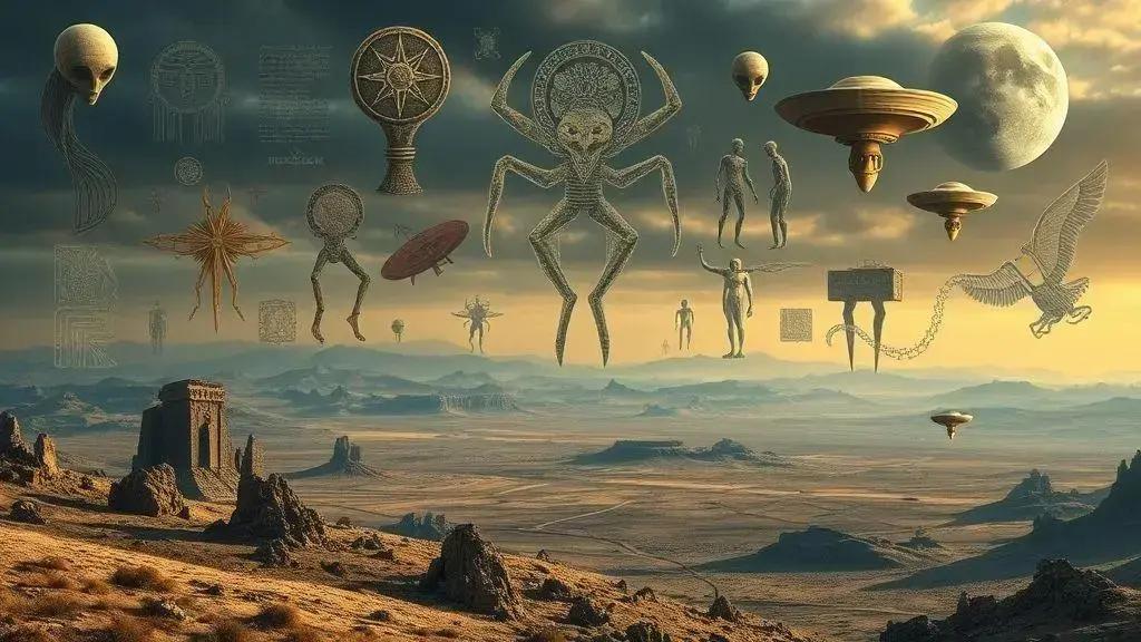 Evidências de visitantes extra-terrestres?