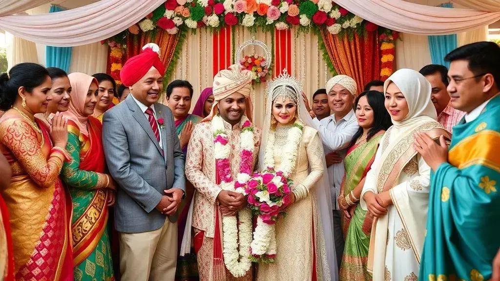 Casamentos em diferentes culturas pelo mundo