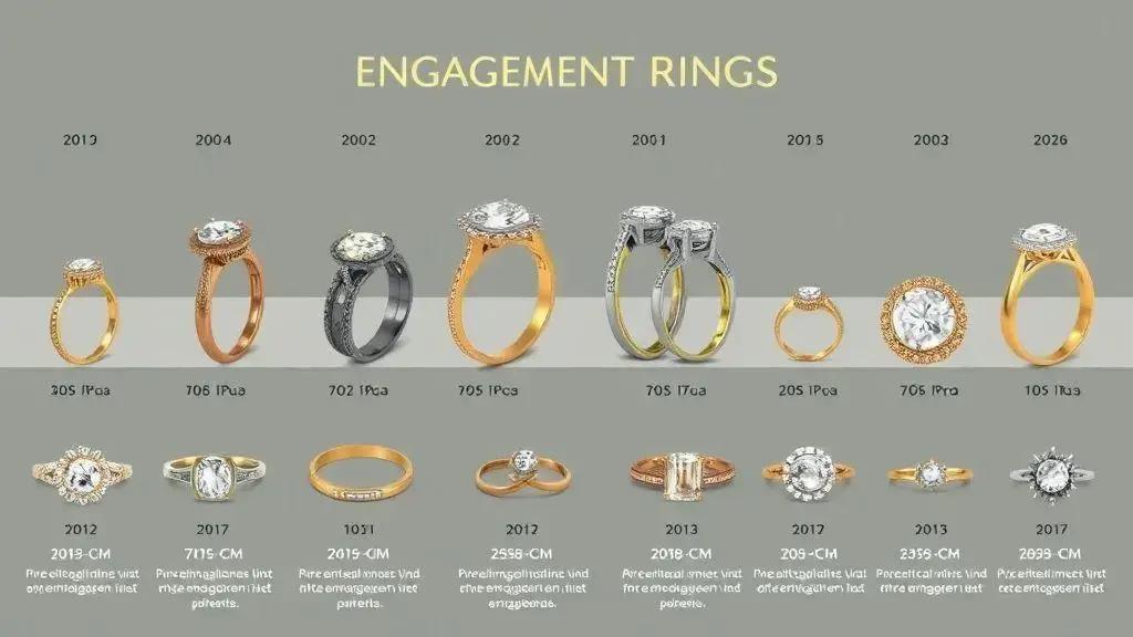 Significado dos anéis de noivado ao longo do tempo