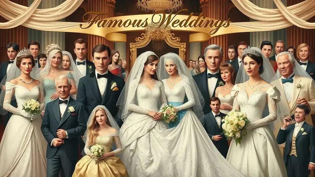Casamentos famosos e suas influências sociais