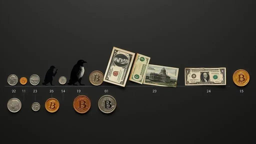 A Fascinante História da Evolução do Dinheiro Que Você Usa Hoje