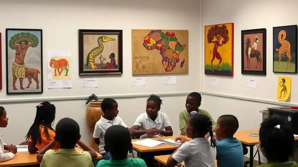 O papel da arte africana na educação