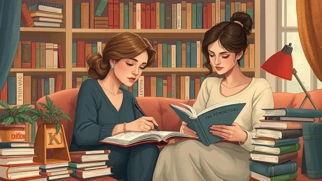 Principais autoras da literatura feminista Principais autoras da literatura feminista