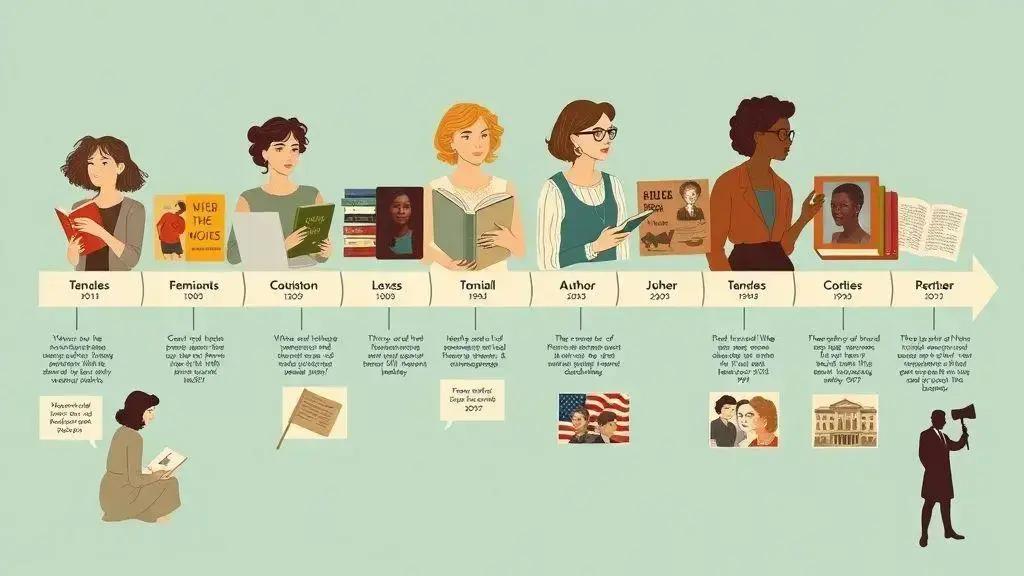 A evolução da literatura feminista ao longo das décadas A evolução da literatura feminista ao longo das décadas