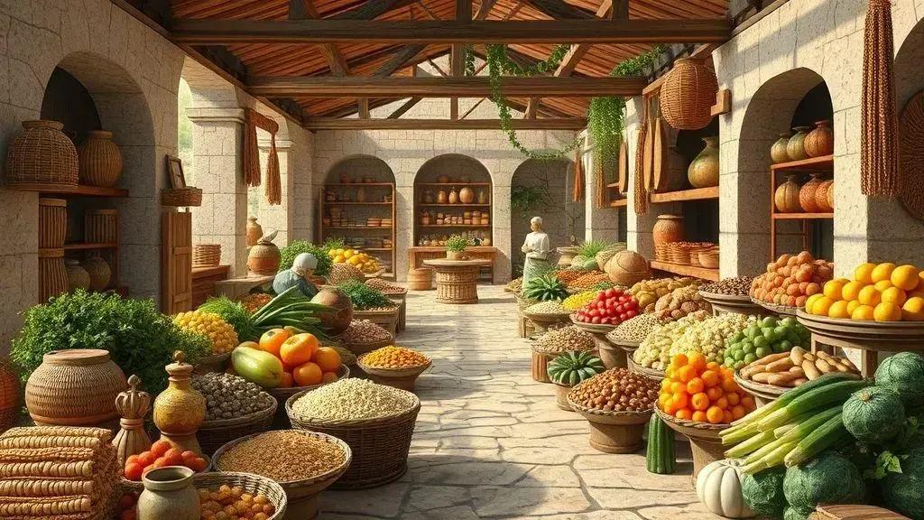 Como as civilizações antigas influenciaram a dieta moderna Como as civilizações antigas influenciaram a dieta moderna