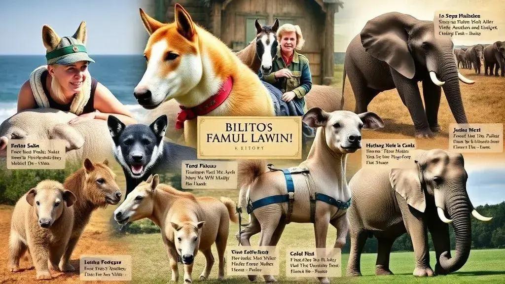 Histórias de animais famosos que mudaram o mundo